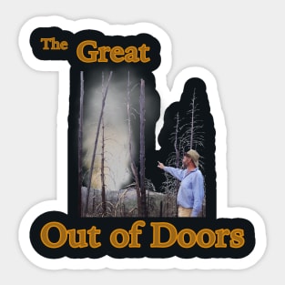 The Great Out of Doors Sticker